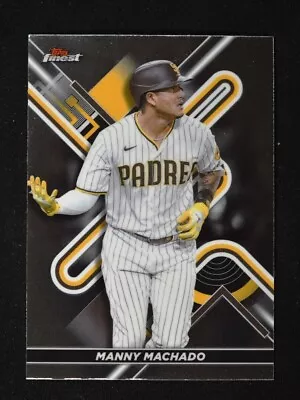 2022 Finest Base #83 Manny Machado - San Diego Padres • $0.99