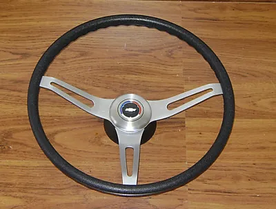 Comfort Grip Steering Wheel Kit Black Cushion 3-spoke 67-72 Pickup Truck Pick Up • $224.10