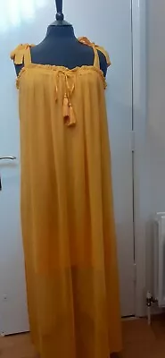 £25 • Buy New Matthew Williamson Orange Maxi Beach Dress. M.