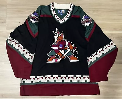 Vintage Phoenix Coyotes NHL Starter Hockey Home Jersey XXL • $102.50