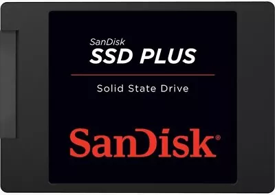 SanDisk SSD PLUS 240 GB Sata III 2.5 Inch Internal SSD Up To 530 MB/s Black • £18.99