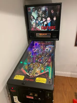 Sopranos Pinball By Stern • $9500