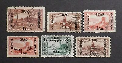 £4.99 • Buy IRAQ; 1918-20 Early BRITISH OCCUPATION Surcharged Issue 1/4a -1R Used