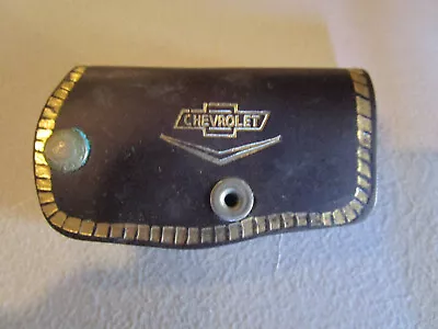 Vintage  Chevrolet Car Dealership Advertising Key Chain -WILCOX-RAU CHEVROLET CO • $5.99