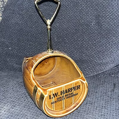 I.w. Harper Gold Medal Kentucky Bourbon Keg Ceramic  Vintage Bar Decor • $15
