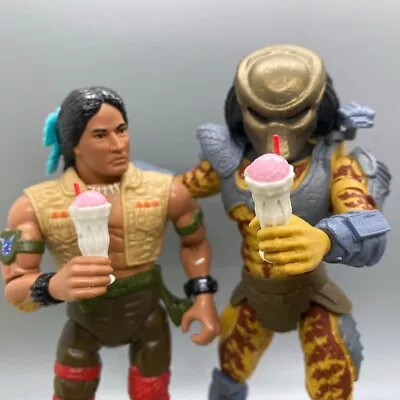 Ice Cream Milkshake Diorama Toy Action Figure Marvel GI Joe Mego Ninja Turtle • $1.99