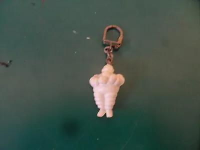 Rare Vintage MICHELIN MAN Key Ring Advertising On The Rear • £12