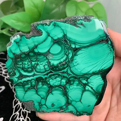 135g Natural Malachite Stone Slab Piece Quartz Crystal Mineral Specimen Healing • $0.78