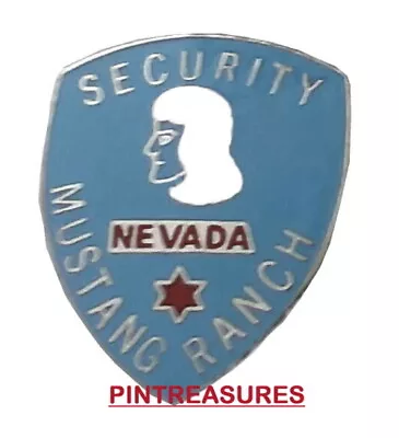 Nevada Mustang Ranch Brothel Security Historic Collector House Of ILL Repute Pin • $9.99