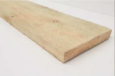 Treated Timber Sawn Boards Pair 195x22mm 8x1 (Cut From 8x2 Timber) • £26.70