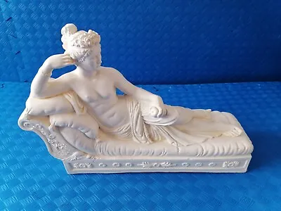 Pauline Bonaparte As Venus Victrix Alabaster Sculpture Signed A Giannetti • £10