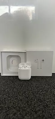 Apple AirPods 2nd Generation With Charging Case - White • $110