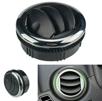 Black ABS 75mm Knob Style Dashboard AC Heater Air Vent For SUV RV Boat Bus Car • $11.17