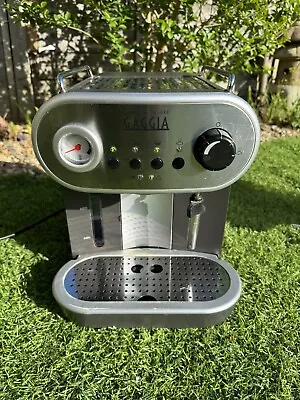 Gaggia Carezza Deluxe | Manual Espresso Coffee Machine Maker Black & Silver • £95