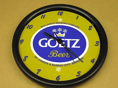 Goetz Beer Wall Clock - Gold • $29.95