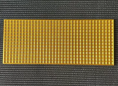 £24.99 • Buy Dansette Record Player Replacement Grille In Bright Gold