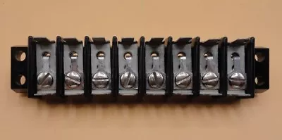 8 Position Terminal Block Strip W/Multi Tab Connections • $6.95