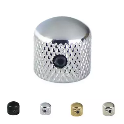 Metal Telecaster Style Volume Tone Control Knob For Solid Shaft Pots NS006 • £3.99