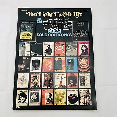 You Light Up My Life & Star Wars 24 Solid Gold Songs Guitar Sheet Music Book • $7.28