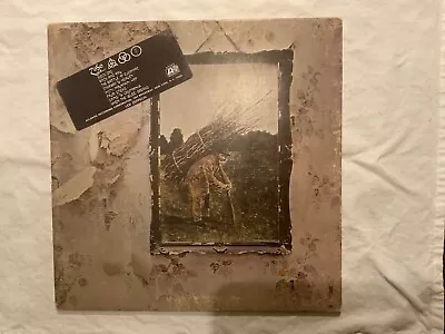 Led Zeppelin “iv” 1971 Vinyl Lp W Hypezoso Sd-7208 Atlantic Records Vg To + • $23.99