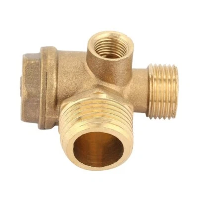 $14.09 • Buy 1 Three-Way Air Compressor Check Valve Direct Connection Air Compressor Check Va