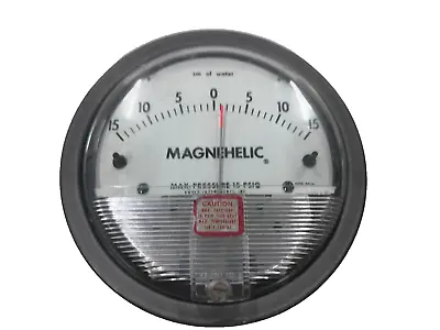 DWYER Magnehelic® Differential Pressure Gauge 2000-30cm -15/ +15 Cm Of Water • $25