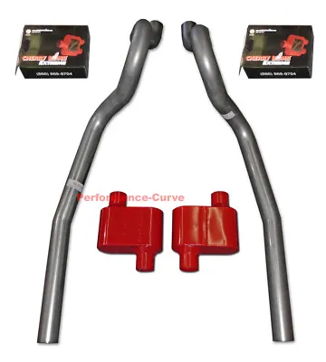 86-04 Ford Mustang GT 4.6 5.0 Performance Exhaust System W/ Cherry Bomb Extreme • $199.95