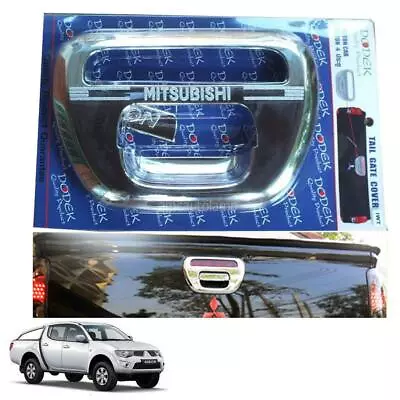 Fit Mitsubishi Triton Ml Mn L200 Animal Pickup Chrome Tailgate Handle Cover 1Set • $25.98