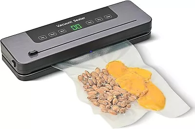 Vacuum Sealing MachineCompact Sealing System Vacuum Sealer Strong Suction • $39.99