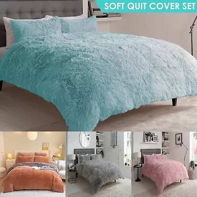 Ultra Soft Quilt Doona Duvet Cover Set Single Double Queen King Size Bed Sheet • $58.99