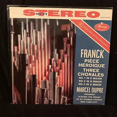 MERCURY Living Presence SR90168 - FRANCK Piece Heroique Chorales DUPRE FR1/FR1 • $20