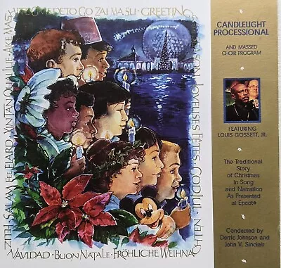 Disney Epcot Candlelight Processional And Massed Choir Program CD 1998 Gossett • $11.50