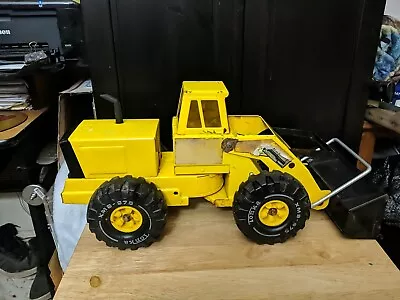 Tonka Turbo-Diesel XMB-975 Front Bucket Loader Vintage Pressed Steel Toy • $35