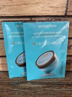 2 - Moroccanoill Intense Hydrating Mask 1 Fl Oz / 30ml Each • $12.95