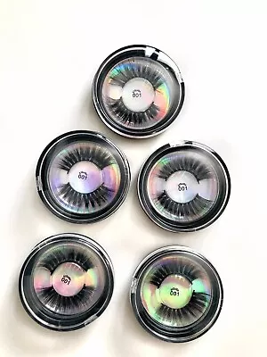 5 Pairs 3D Silk Mink Lashes Extension Eyelashes #001 Individual Pods ✨GORGEOUS!✨ • $4.99