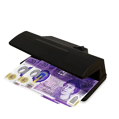 £11.99 • Buy Money Note Checker / Fake Money Detector UV Light Safe Money Checker UK Plug