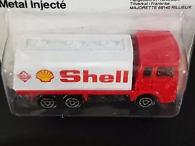 Majorette Saviem Shell Oil Tanker / #245 / Rare Red & White / Made In France • $39.95