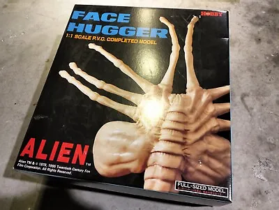 *RARE* 1995 1:1 Scale Alien Facehugger  PVC Model (unpainted) *UNOPENED* • $250