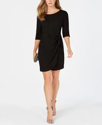 $89 Robbie Bee Size SP Womens Glitter Half Sleeve Dress A1245 • $4.99