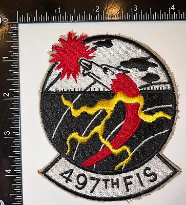 $15 • Buy REPRO Cold War US Air Force USAF 497th FIS Fighter Interceptor Squadron Patch