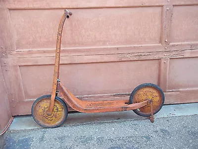 Scooter Riding Red Toy - 1940's • $52.95