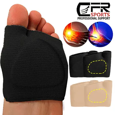 Metatarsal Pads Ball Of Foot Cushion Gel Sleeves Fabric Soft Compression Socks • $6.49