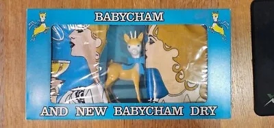 Babycham Deer Cloth And Apron Collectables In Box • £129.99