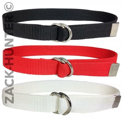 £2.99 • Buy Ladies Nylon Belts Mens Belts Girls Boys Nylon Belt Canvas Look Belts Funky Belt