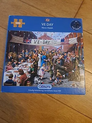 Gibson VE Day Puzzle 500 Pieces (G3217) • £3.99