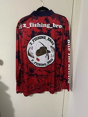 Mens Long Sleeve Fishing Shirt • $20