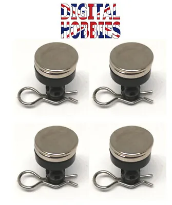 Magnetic Stealth Invisible Body Post Mount For Tamiya Kyosho 1/10 RC Drift Car • £8.25