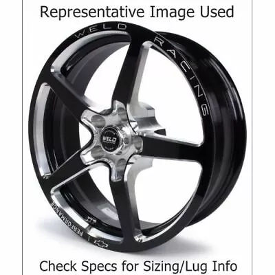 Weld Racing 88B-1806N-GM Alumastar 18 X6  Wheel 5x120 Bolt Pattern - Black NEW • $1312.50