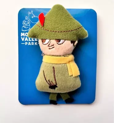 Moomin Valley Park Limited Sekiguchi Plush Badge Snufkin Japan • $24.20