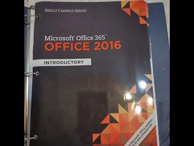 $5.50 • Buy MindTap Course List Ser.: Shelly Cashman Series Microsoft Office 365 And Office